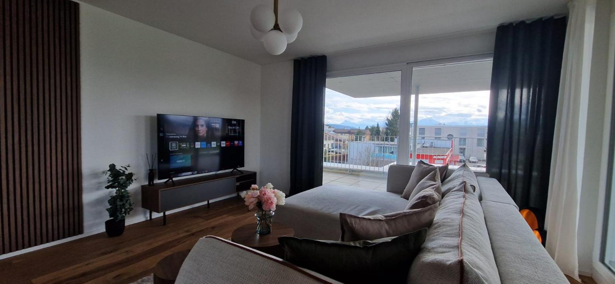 Visionary Hospitality Rothenburg, Lucerne - Premium Apartments With Free Parking, Washer, Kitchen, Terrace, 15' City Dış mekan fotoğraf